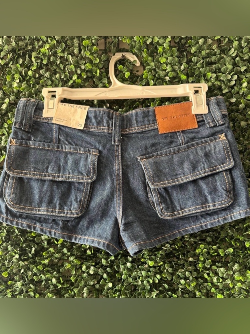 FREE PEOPLE We The Free Knock Out Shorties DENIM SHORTS - Picture 6 of 12